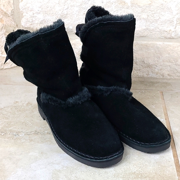Aldo Suede & Faux Fur Boots, Sz. 6.5-7M - Picture 2 of 10